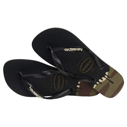 .Havaianas Mens TP STR Logo Camo - (TOPSTRIPESLOGO) - HV51 - F