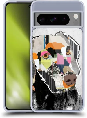Head Case Designs Officially Licensed Michel Keck Weimaraner Dogs 2 Soft Gel Case Compatible with Google Pixel 8 Pro