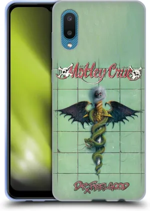 Head Case Designs Officially Licensed Motley Crue Dr. Feelgood Albums Soft Gel Case Compatible with Samsung Galaxy A02/M02 (2021)