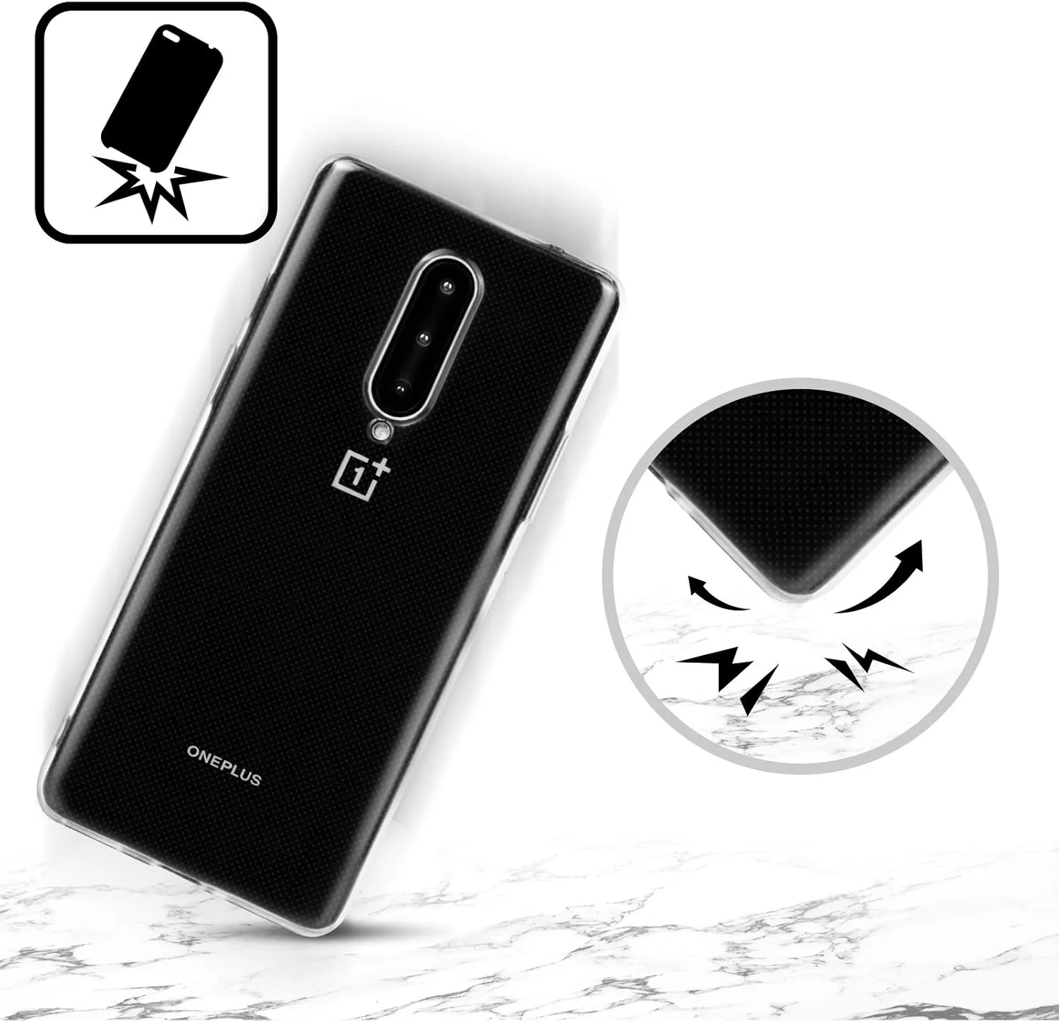 Head Case Designs Officially Licensed Vincent HIE Beware of Dog Canidae Soft Gel Case Compatible with OnePlus 11 5G