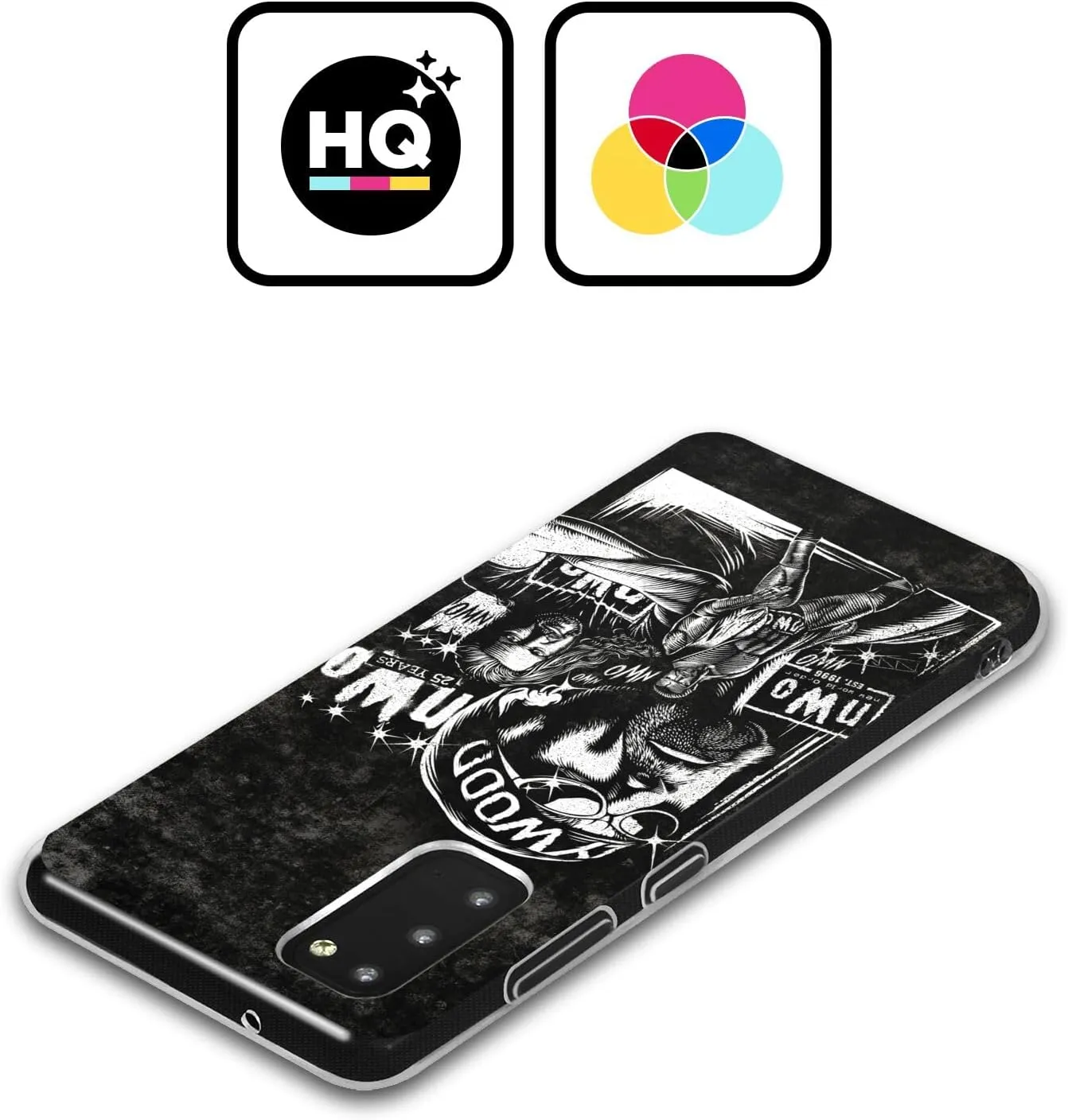 Head Case Designs Officially Licensed WWE Fathead Superstar NWO Soft Gel Case Compatible with Samsung Galaxy M53 (2022)