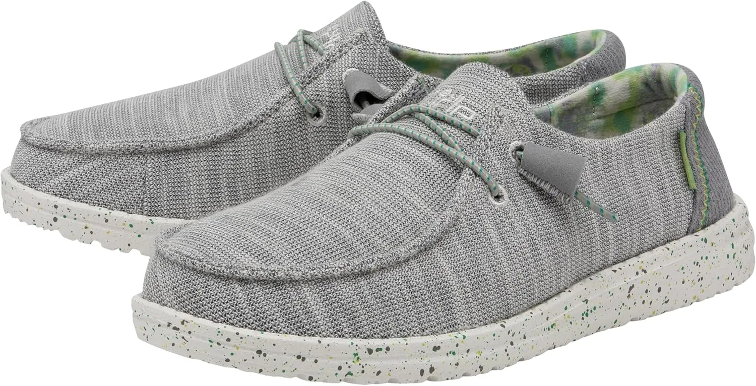 Hey Dude Men's Wally Funk Mossy Oak Original Bottomland Camo | Men's Shoes | Men's Slip On Loafers | Comfortable & Light-Weight