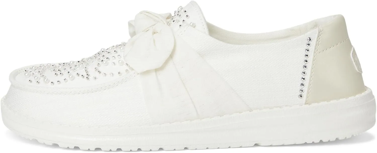 Hey Dude Women's Wendy Bow Embellishment Loafer