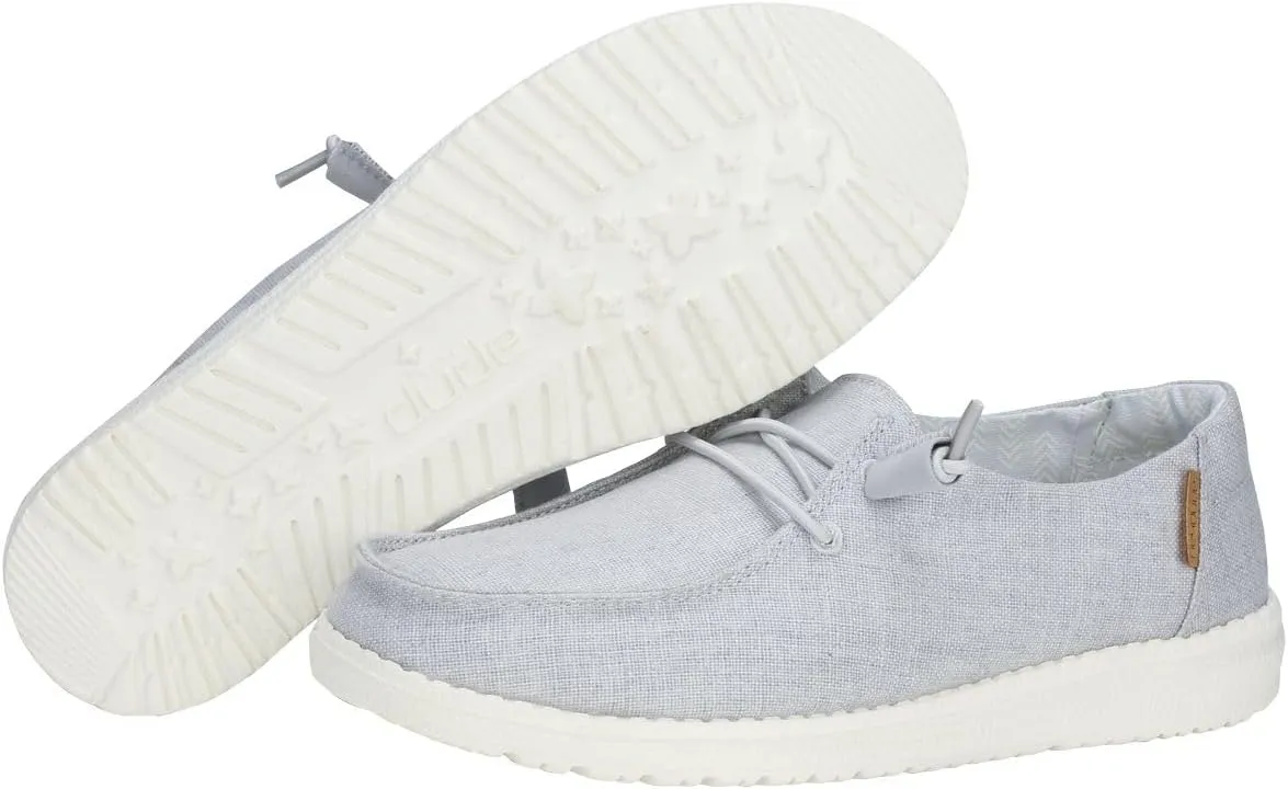 Hey Dude Women's Wendy Chambray Lace-Up Loafer