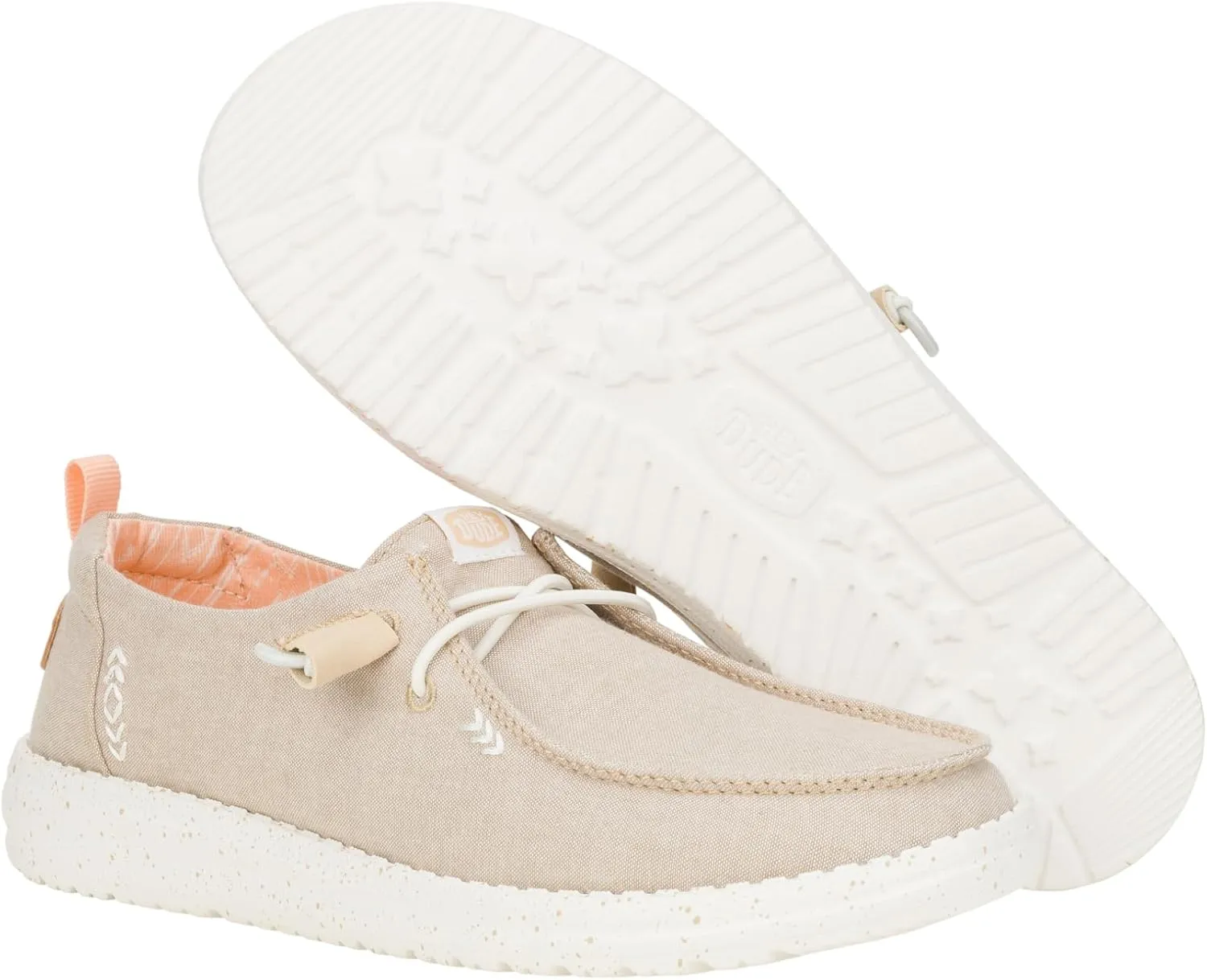 Hey Dude Women's Wendy Chambray Lace-Up Loafer