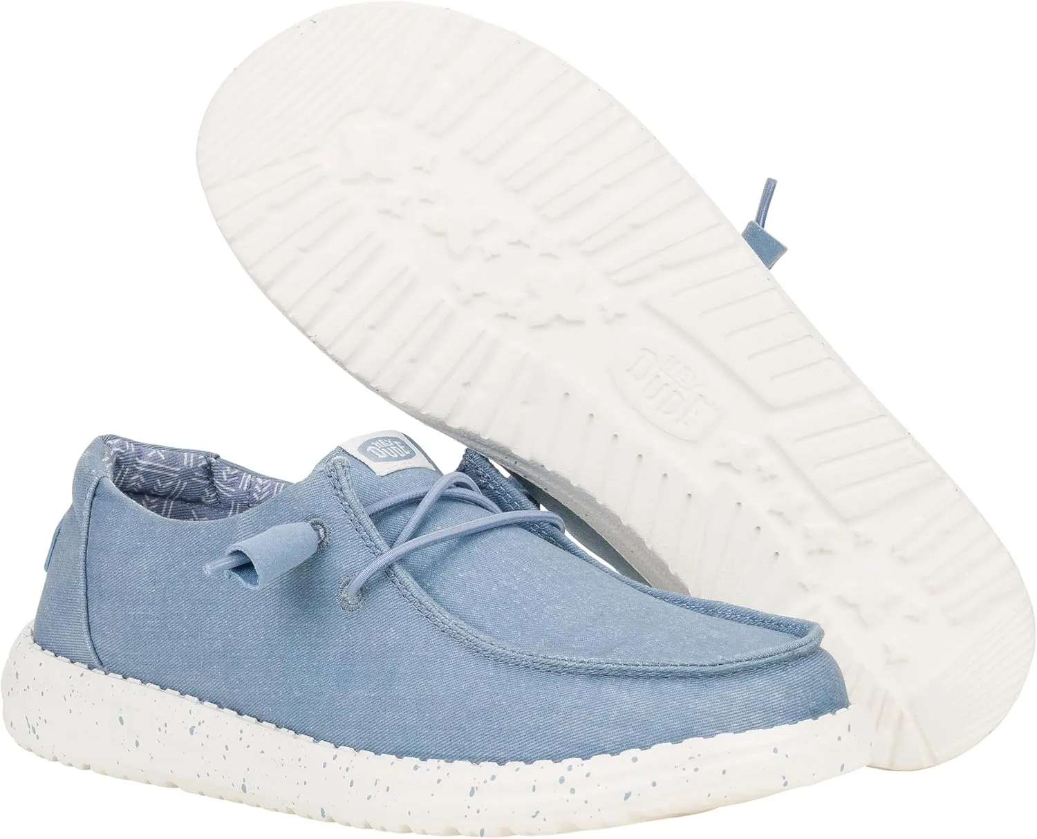 Hey Dude Women's Wendy Chambray Lace-Up Loafer