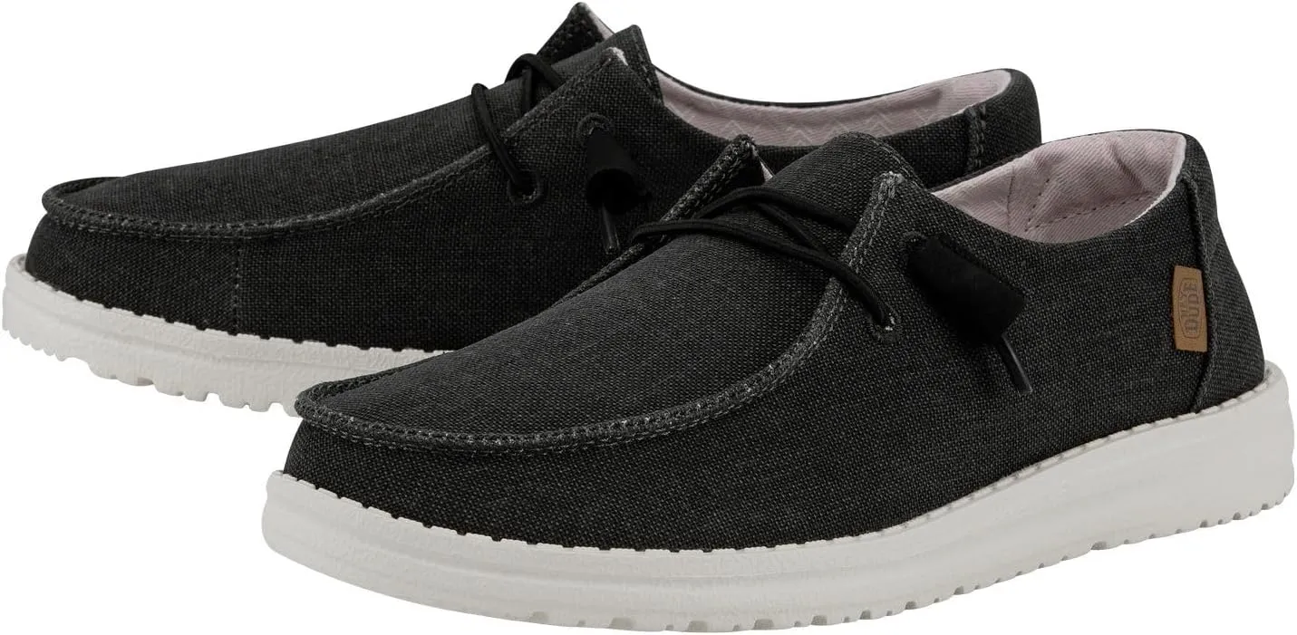 Hey Dude Women's Wendy Chambray Lace-Up Loafer