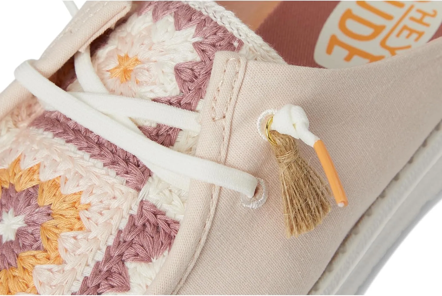 Hey Dude Women's Wendy Slip Cottage Crochet Loafer