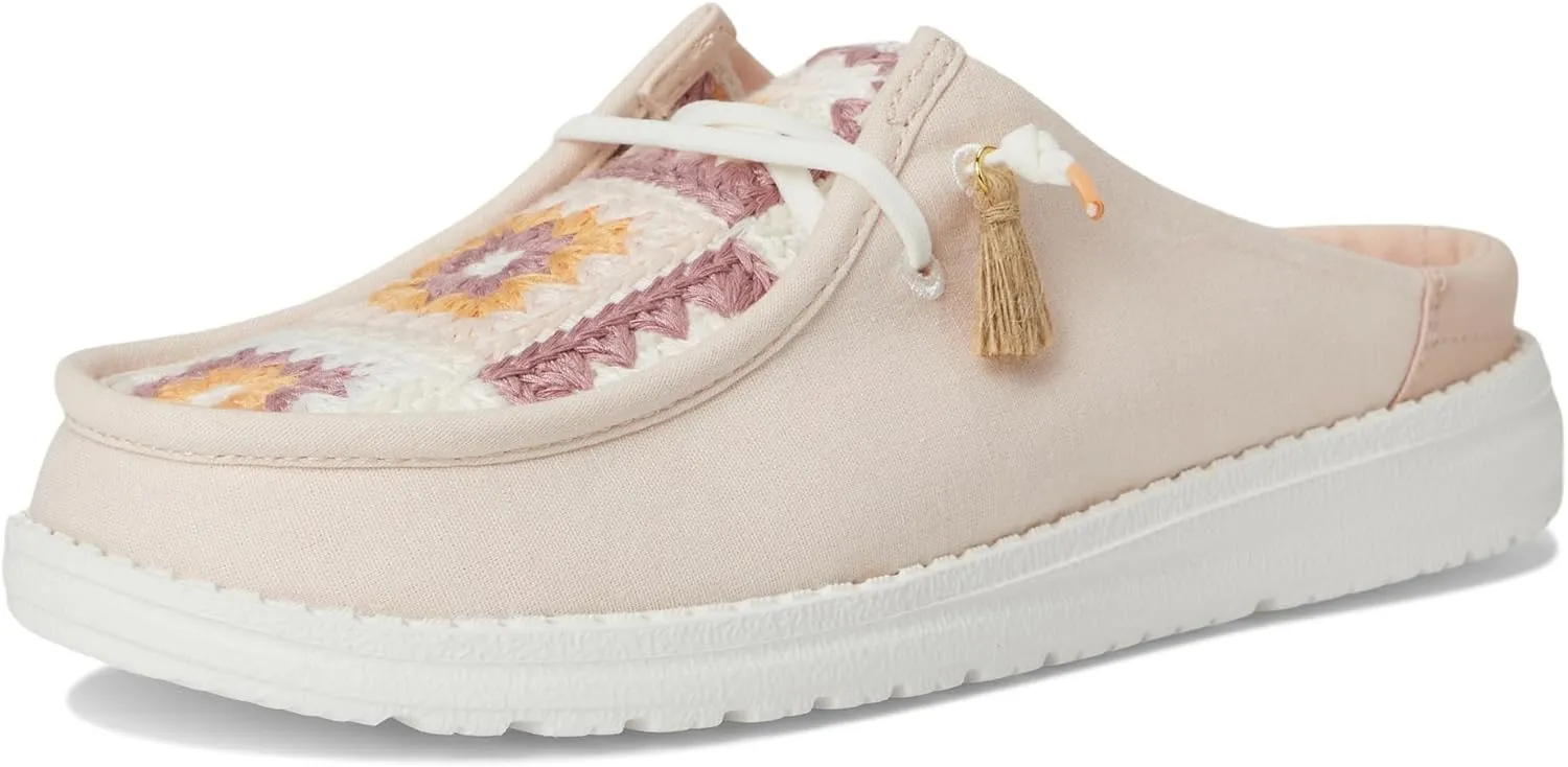 Hey Dude Women's Wendy Slip Cottage Crochet Loafer
