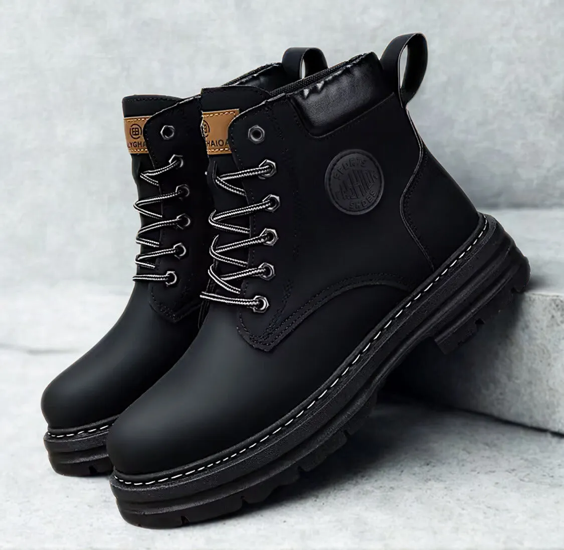 High Quality Leather- Thick Sole Timberland Boot