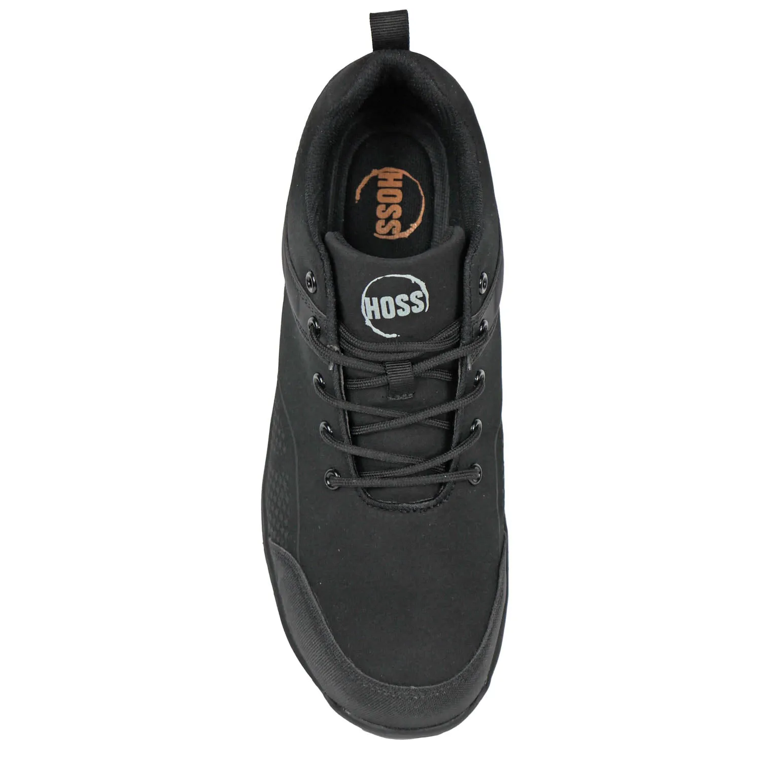 Hoss Boots Womens Wheeler Low Composite toe Black Textile Work Shoes