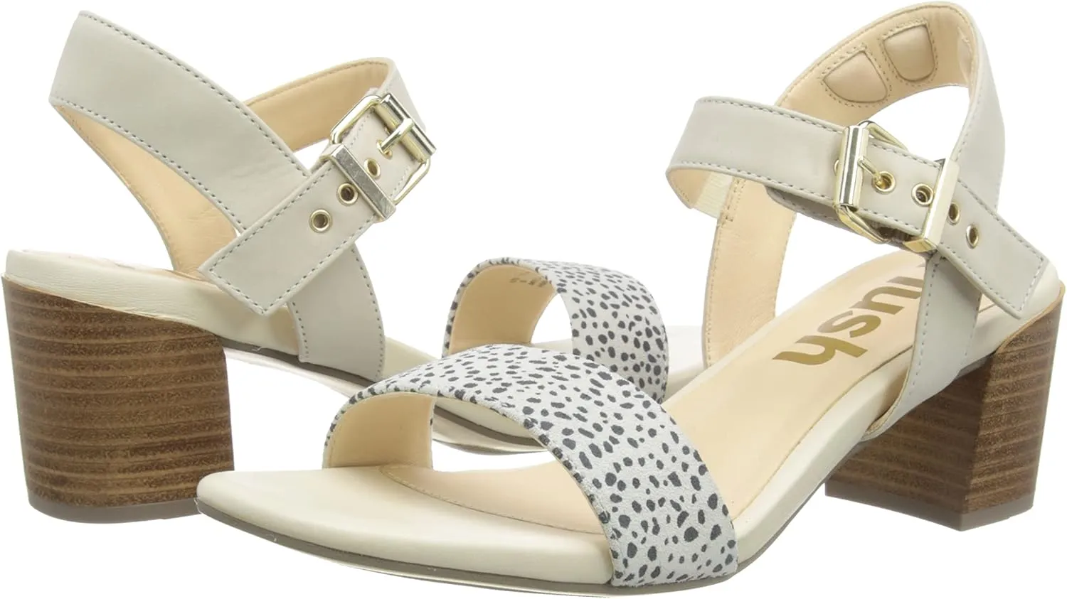 Hush Puppies Women's Ankle-Strap Heeled Sandal