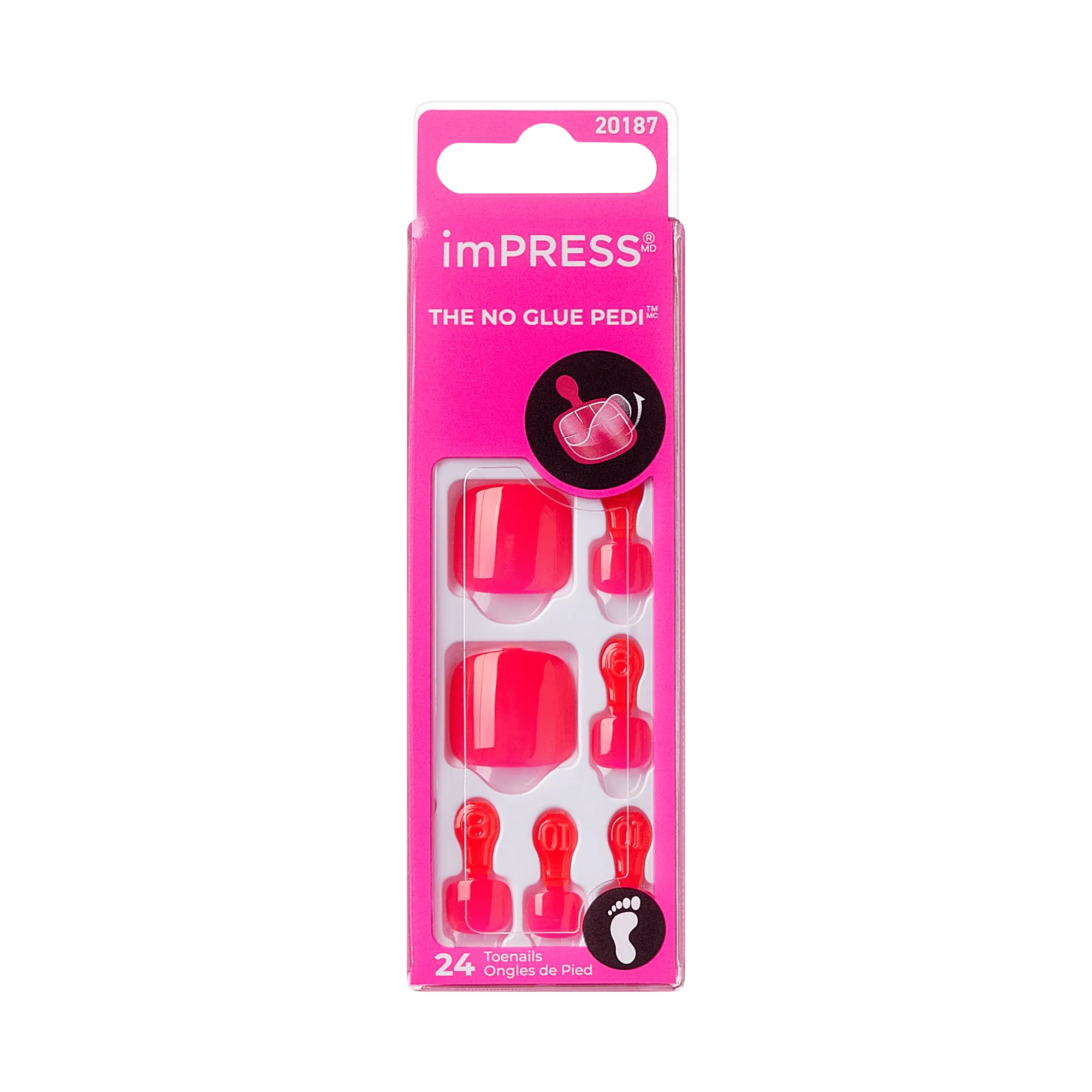 imPRESS Color Press On Pedicure - Selfie Sunday