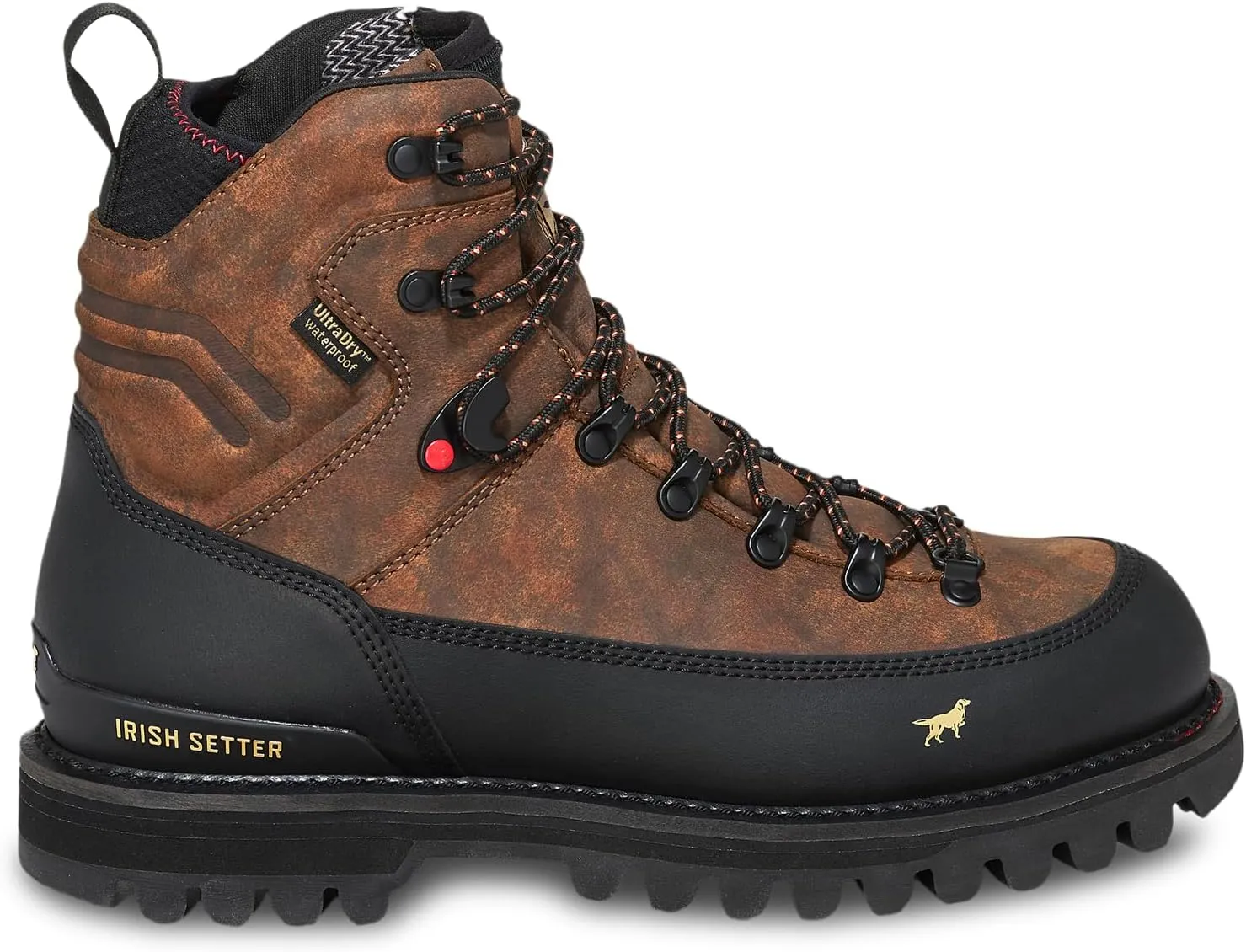 Irish Setter, Elk Tracker XD, Men’s, 8", Waterproof, Hunting Boot, Field Camo