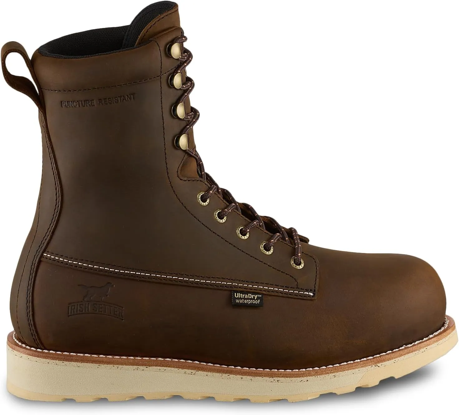 Irish Setter, Wingshooter ST, Men's, 8", Waterproof, Insulated 400g, Non-Metallic Safety Toe (CSA), Work Boot