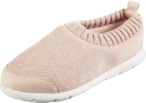 isotoner Zenz Womens Slippers, Lightweight Hatch Knit Slip-On