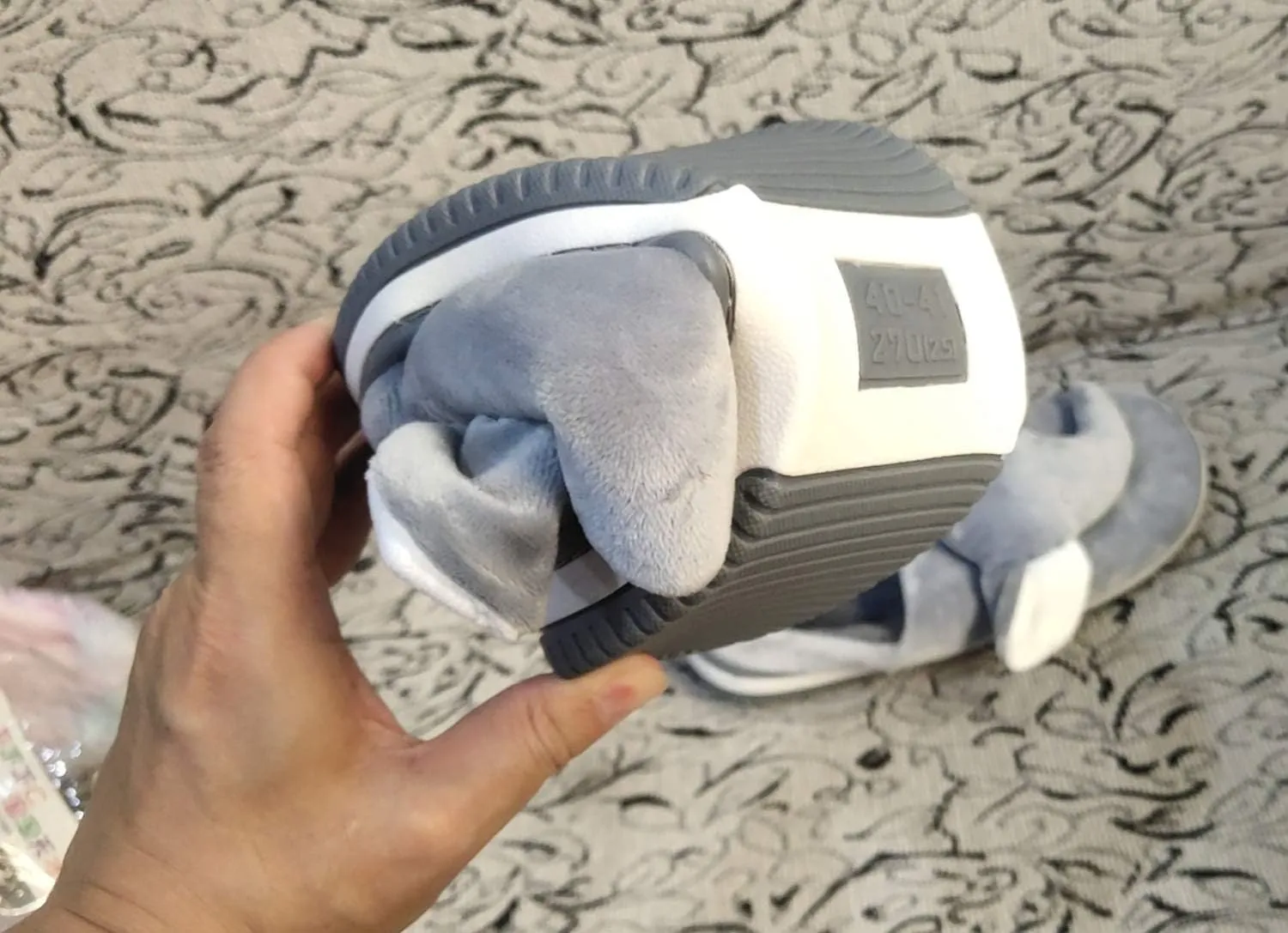 ixiton Adult unisex Winter warm Cartoon animal slippers,Cozy Memory foam Animal-shaped slippers,Cartoon elephant slippers,Indoor And Outdoor Non-slip slippers