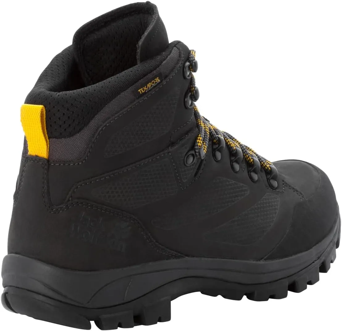 Jack Wolfskin Men's Rebellion Texapore Mid Backpacking Boot