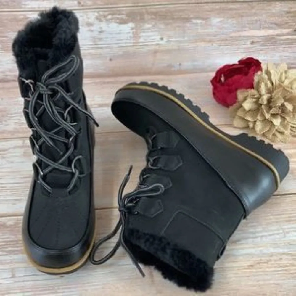 JBU Black Brunswick Winter Boots 8.5
