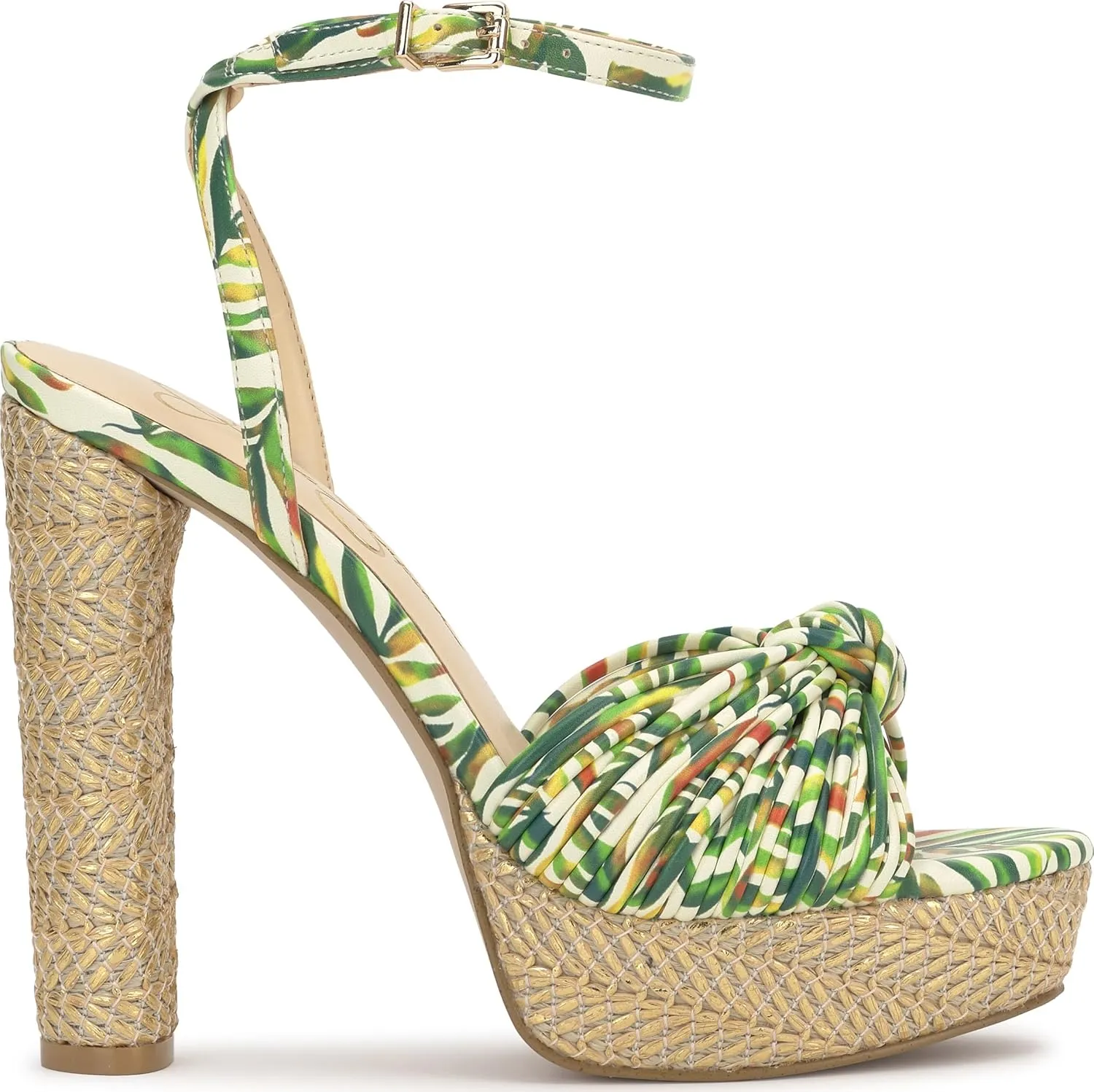 Jessica Simpson Womens Block Heel Ankle Strap