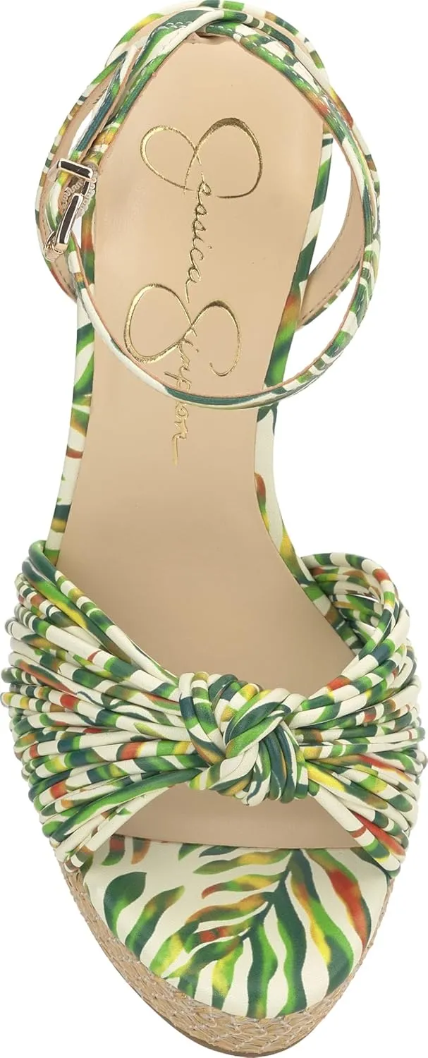 Jessica Simpson Womens Block Heel Ankle Strap