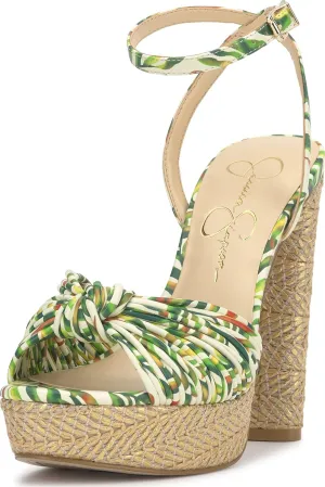 Jessica Simpson Womens Block Heel Ankle Strap