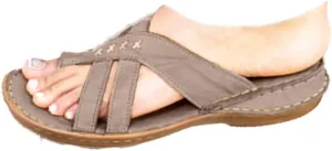 JITUUE Women's Sandspur Delta Flip Thong Sandals Flat Gladiator Thong Sandals Greek Pierced Platform Low Wedge shoes