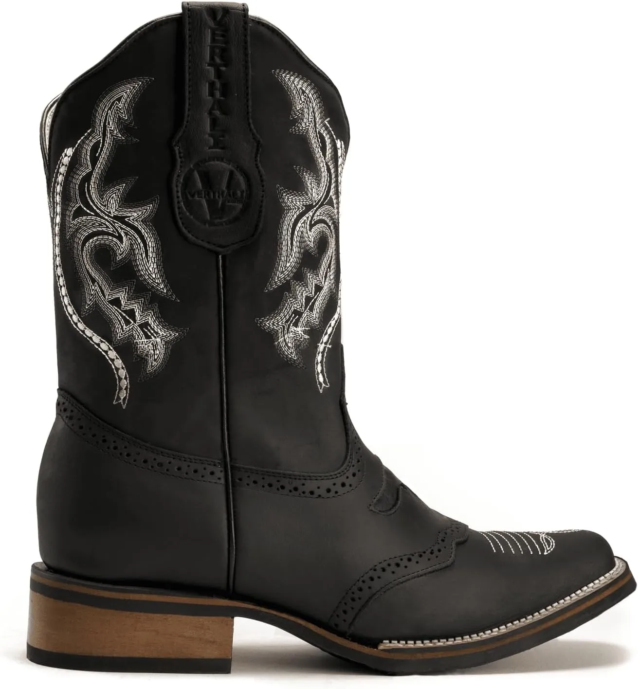 Joe Boots VE030 Men's Western Boots: Square Toe Cowboy Boots & Rodeo Boots in Genuine Leather