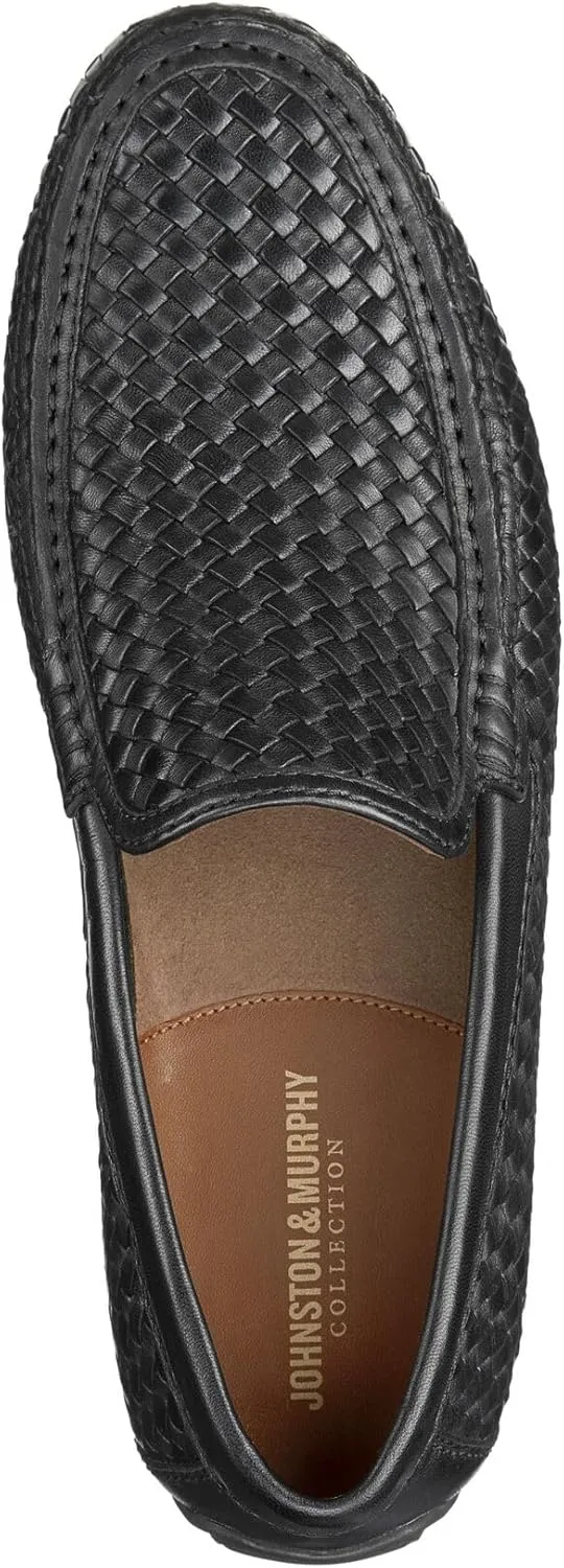 Johnston & Murphy Baldwin Driver Woven Slip-On Dress Casual Shoe