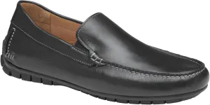 Johnston & Murphy Cort Moc Toe Venetian Black Full Grain Leather - Size 13M