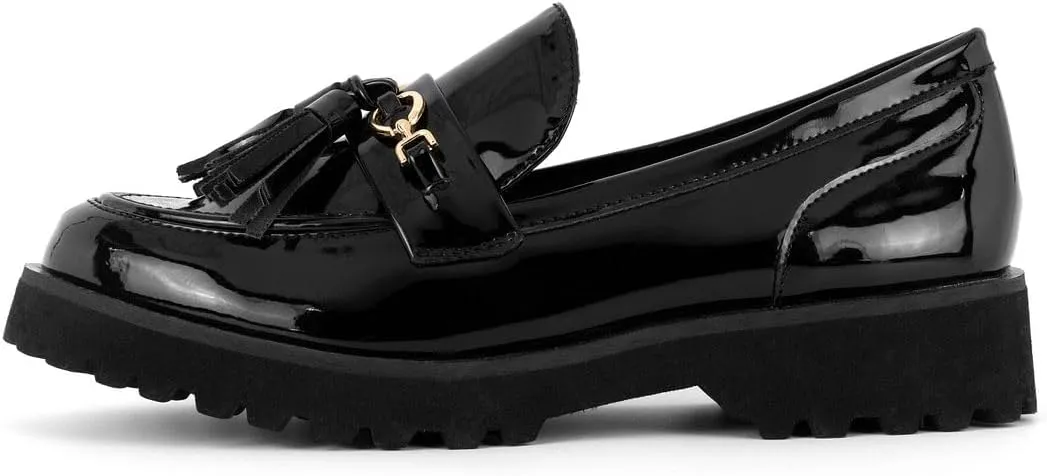 Jones New York Women Platform Slip On Chunky Loafers Shoes Penny Loafers for Ladies