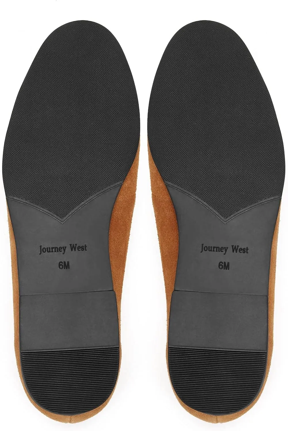 Journey West Suede Tassel Loafer for Women Slip-on BelgianLoafers Shoes