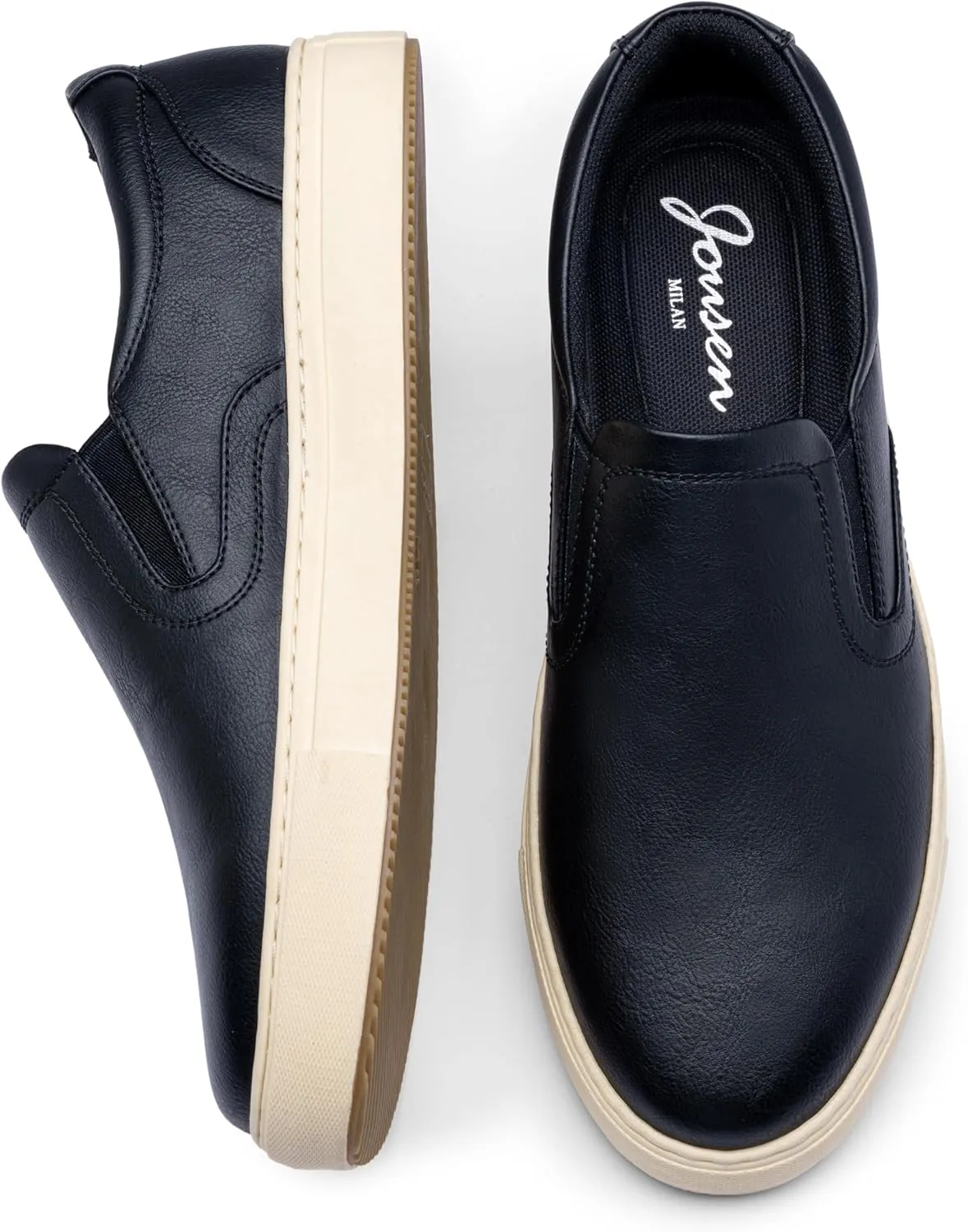 Jousen Mens Slip On Shoes Lightweight Slip On Fashion Sneakers Casual Slip On Shoes for Men
