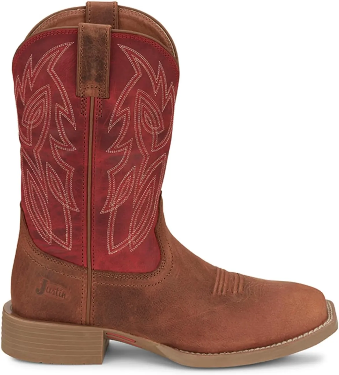 Justin Men's Canter 11" Square Toe Western Boot