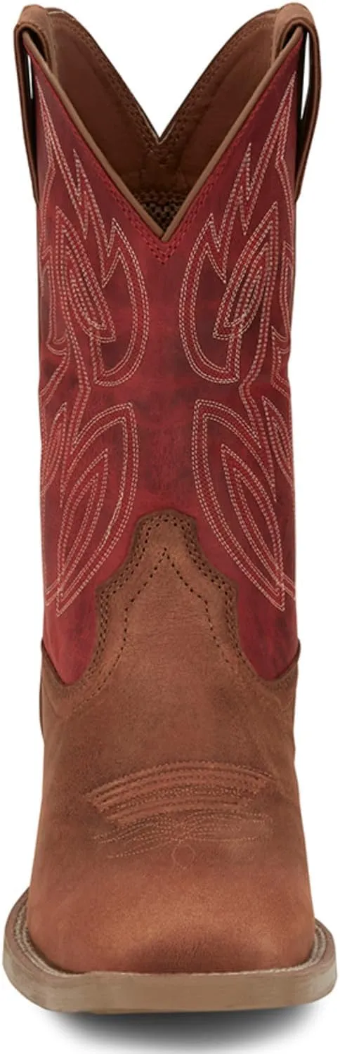 Justin Men's Canter 11" Square Toe Western Boot