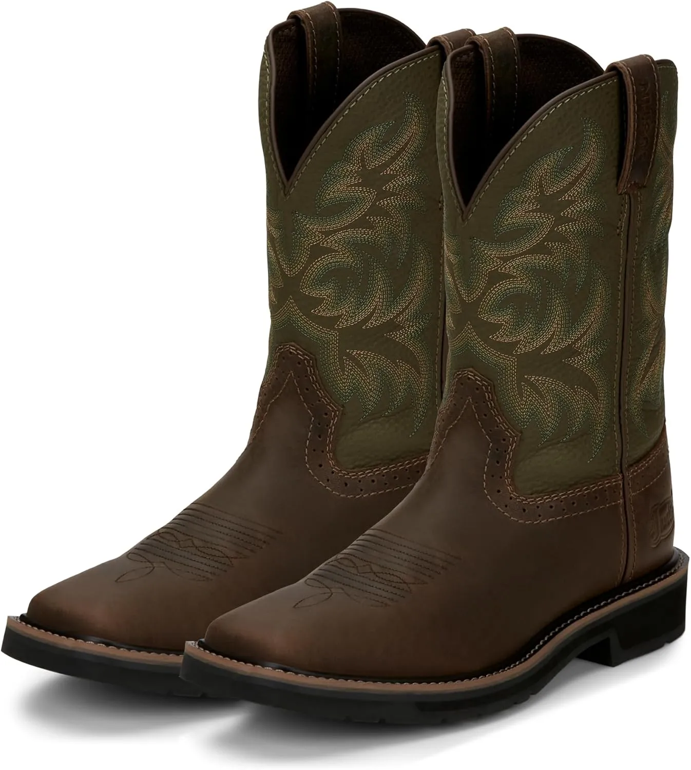 Justin Men's Driller 11'' Square Toe Work Boot