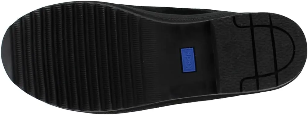 Keds Womens Camp Round Toe Lace Up Casual Boots Ankle Low Heel 1-2" - Black