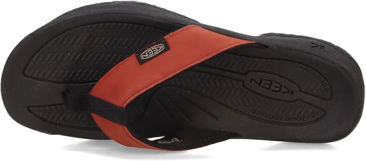 KEEN Men's Kona Flip Flop Beach Sandals, 2