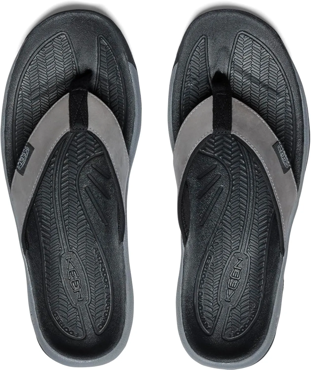 KEEN Men's Kona Flip Flop Beach Sandals, 2