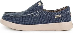 Kickback Don Juan - Mens Slip On Loafers - Lightweight Canvas Slip in Shoes - Mens Loafers - Slip on Summer Shoes - Designed with a Lower Volume to Fit a Slimmer Foot