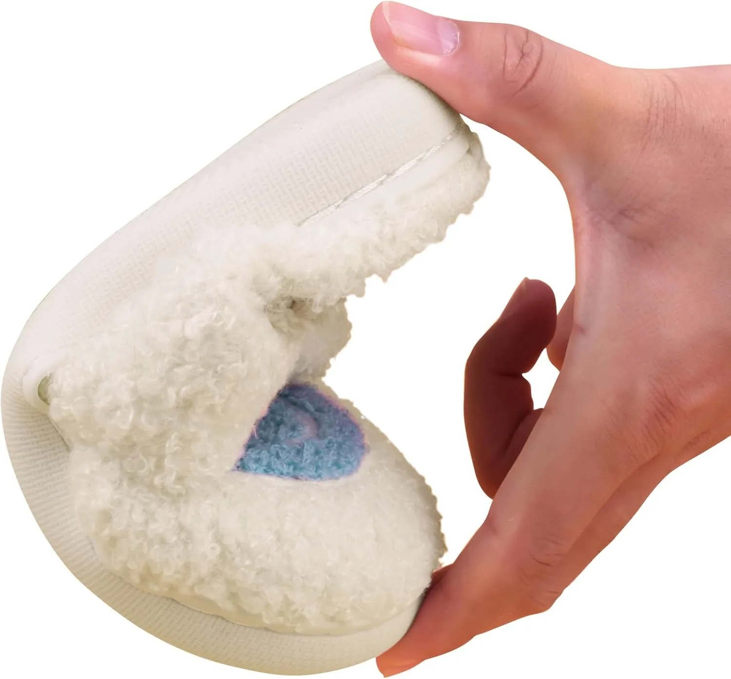 Kids Slippers Boys Girls Plush Non-Slip House Slippers Cute Soft Slip-On Shoes For Little Big Kids