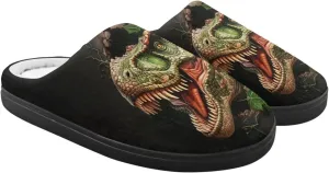 Kids Slippers for Boys, Warm Soft Fluffy Slippers for Winter, Slip On Scuff Slippers for Bedroom