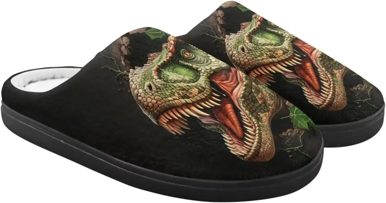 Kids Slippers for Boys, Warm Soft Fluffy Slippers for Winter, Slip On Scuff Slippers for Bedroom