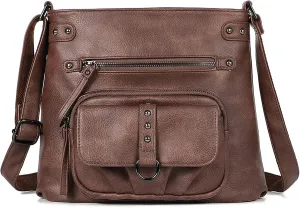 KL928 Crossbody Bags for Women Shoulder Handbags Sling Bag Soft FAUX Leather Shoulder Purses