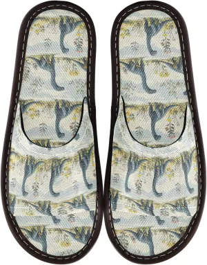 KLL Mens Slippers Indoor Summer Soft Open-toe Slip-on Home Shoes for Travel, Pool, Party