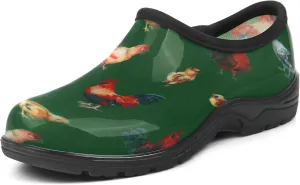 landchief Women's Garden Shoes Waterproof Garden Clogs for Women, Comfortable Slip-on Shoes with Cushioned Insole, Non-Slip Work Shoes for Women Outdoor, Gardening and Yard