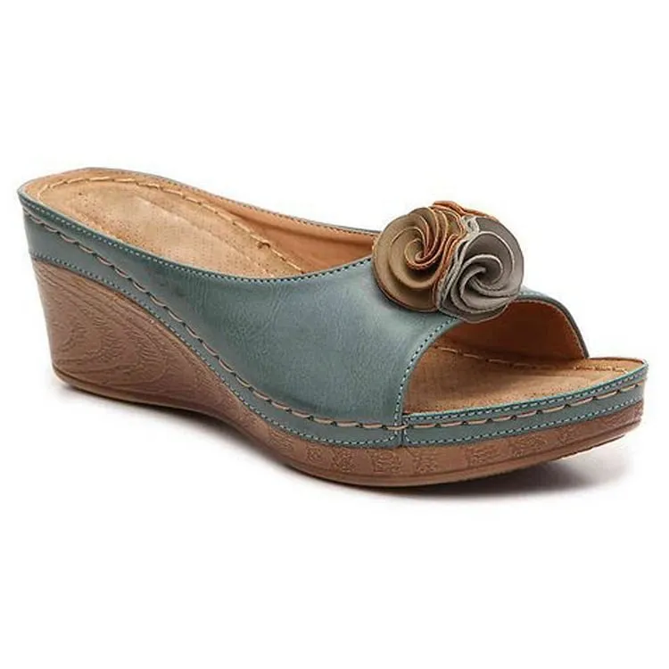 Lidia® | Comfortable Leather Orthopaedic Sandal