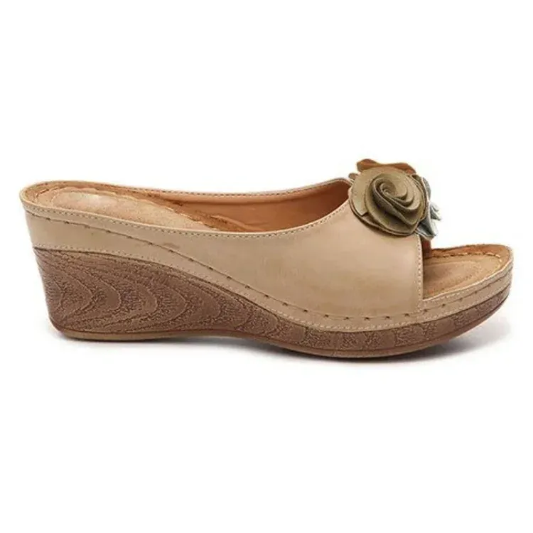 Lidia® | Comfortable Leather Orthopaedic Sandal