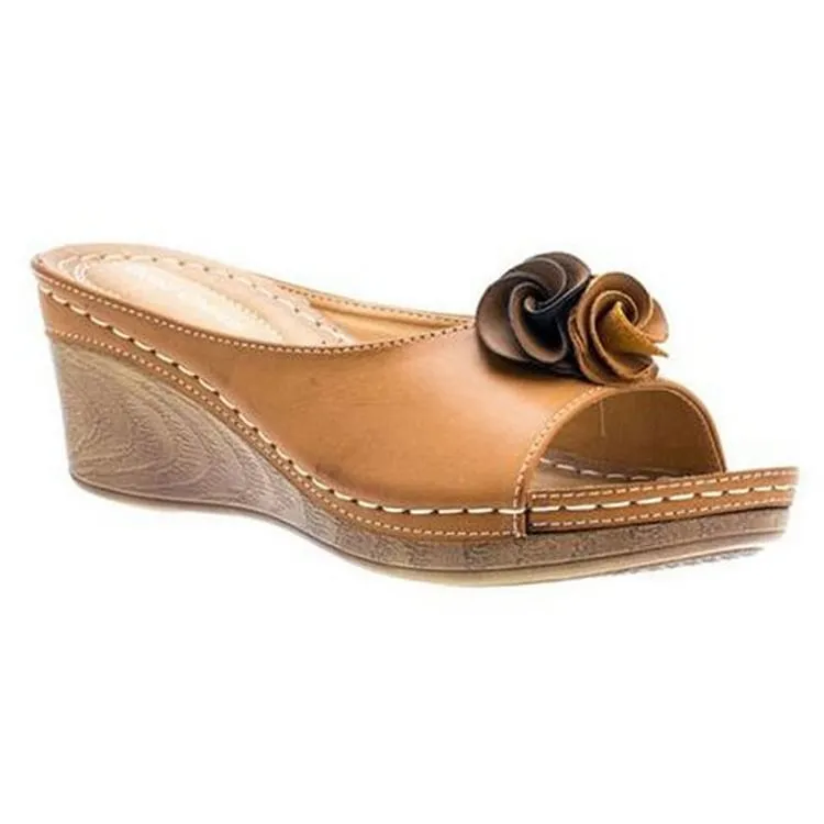 Lidia® | Comfortable Leather Orthopaedic Sandal