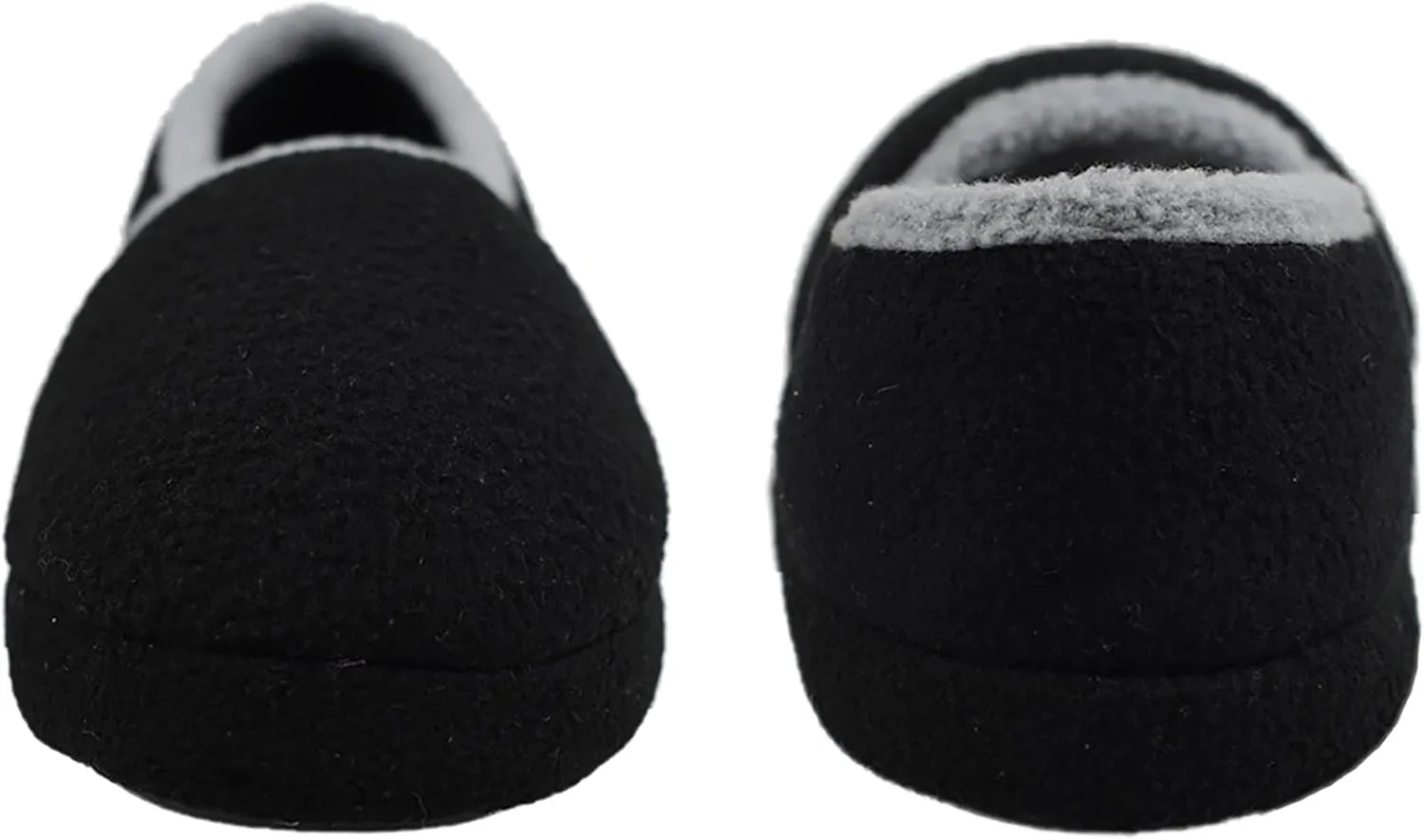 Little/Big Kids Warm Plush Fleece Slippers with Soft Memory Foam Slip-on Indoor Shoes